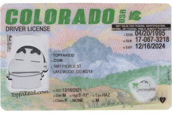 Colorado ID | real id colorado | new colorado id